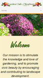 Mobile Screenshot of gardenclubdearborn.org